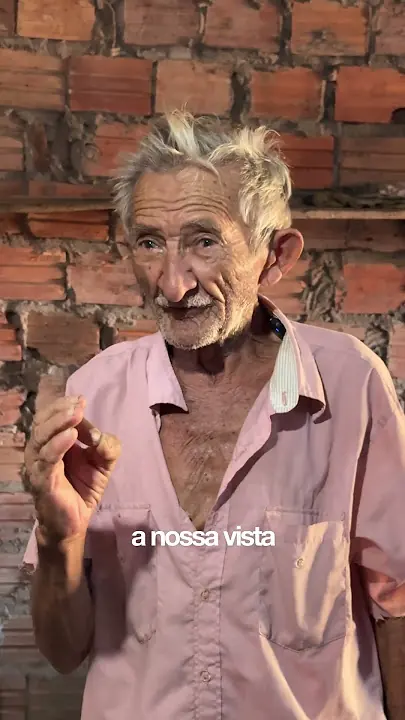 Sr José, antigo vendedor de doces